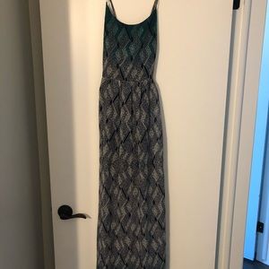 Nordstrom blue maxi dress